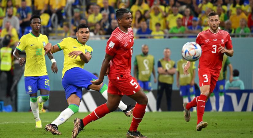 Vb 2022: Casemiro góljával újra nyert Brazília! – videóval