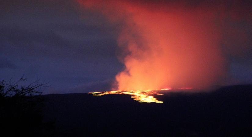 Négy évtized után ismét kitört a világ legnagyobb aktív vulkánja