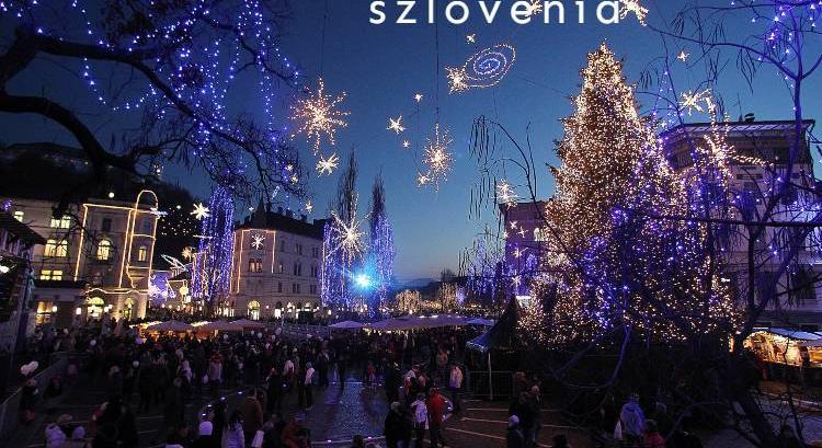 Újborok és ünnepi fények Szlovéniában