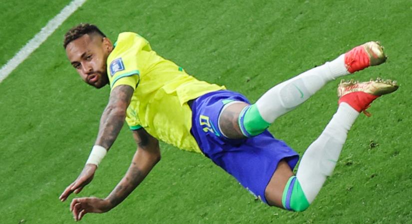 Neymar már lázas is, nem csak bokasérülése van
