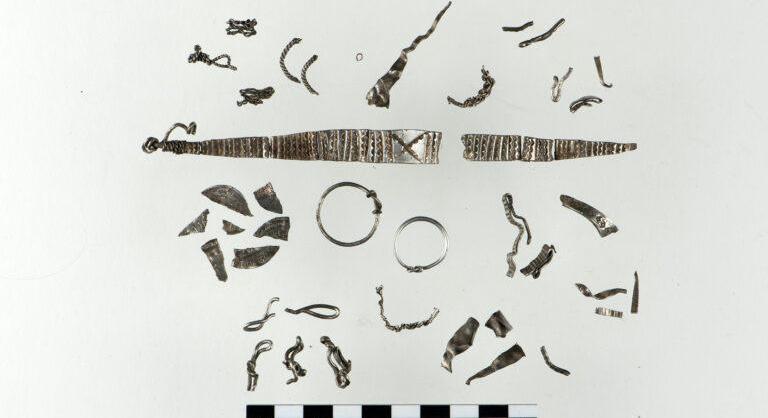 Ritka viking ezüstkincset találtak Norvégiában
