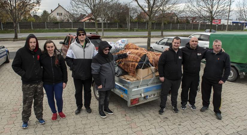 Az összefogásnak köszönhetően adományokkal teli utánfutókkal indultak a Polgárdi Gyermekotthonba