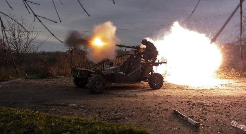 Az oroszok újraindították a heves tüzérségi támadásokat Ukrajnában