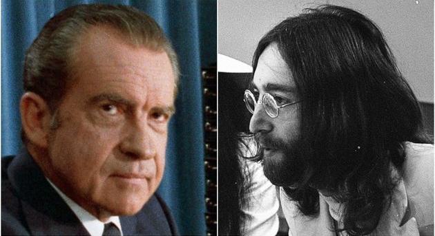 John Lennonban látta legnagyobb ellenfelét a bukástól rettegő Nixon elnök