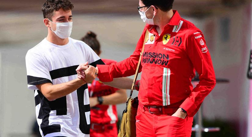 F1: így reagáltak a Ferrari pilótái Binotto távozására