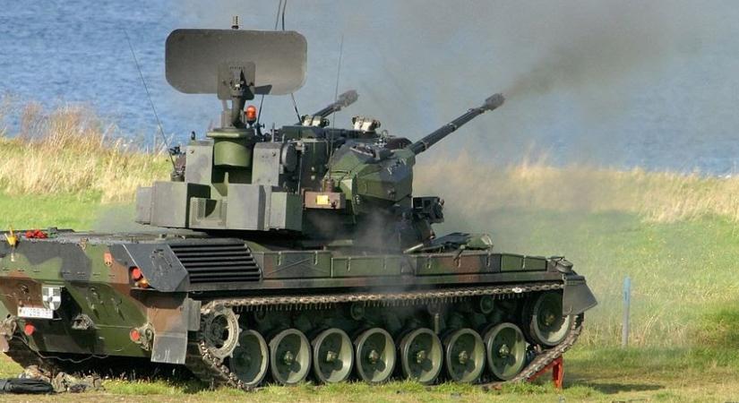 Scholz további légvédelmi harckocsikat ígér Ukrajnának