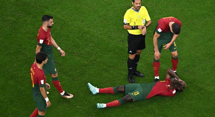 Dráma a portugáloknál: véget ért a világbajnokság a PSG sztárfocistájának