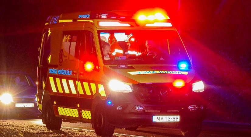 Súlyos baleset: Kamion és személyautó karambolozott Soltvadkert és Kiskőrös között