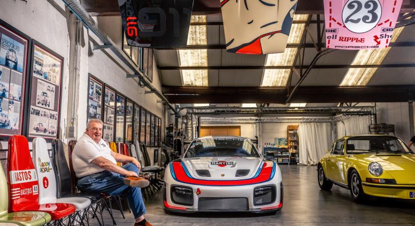 A belga Porsche-gyűjtő, akit tuti irigyelni fogsz