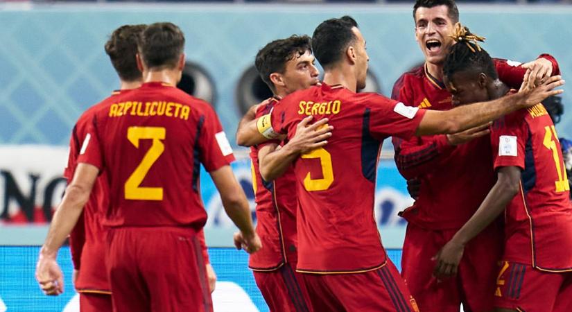 Vb 2022: Marokkó–Spanyolország, Japán–Horvátország meccsek jönnek a 16 között