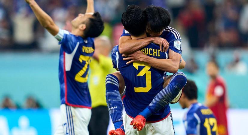 Vb 2022: Japán 18 százalékos labdabirtoklással is meccset nyert, a történelem során először