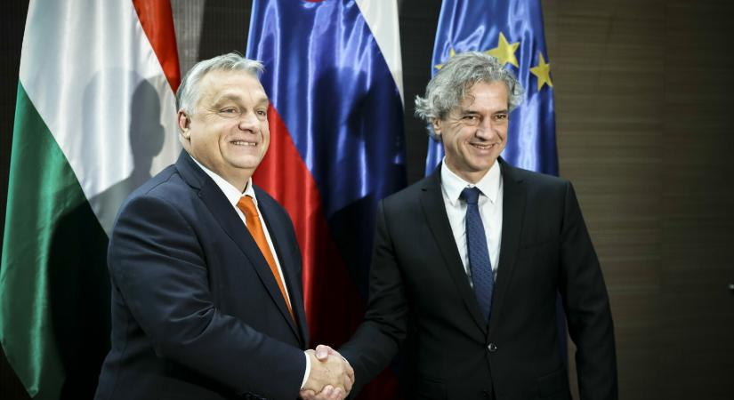Orbán Viktor a szlovén miniszterelnökkel tárgyalt