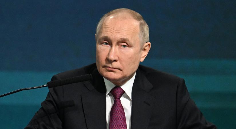 Putyin: A rakétacsapások kényszerű válaszintézkedések
