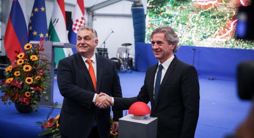 Orbán Viktor: a jövőbe vetett reményt is szimbolizálja az energetikai infrastruktúra összekötése