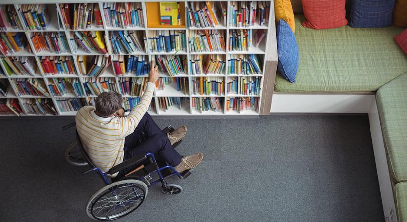Könyvtári szolgáltatások a fogyatékkal élőkért