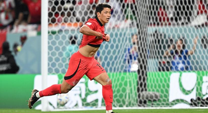 A 91. percben lőtt góllal győzött Dél-Korea és jutott a legjobb tizenhat közé