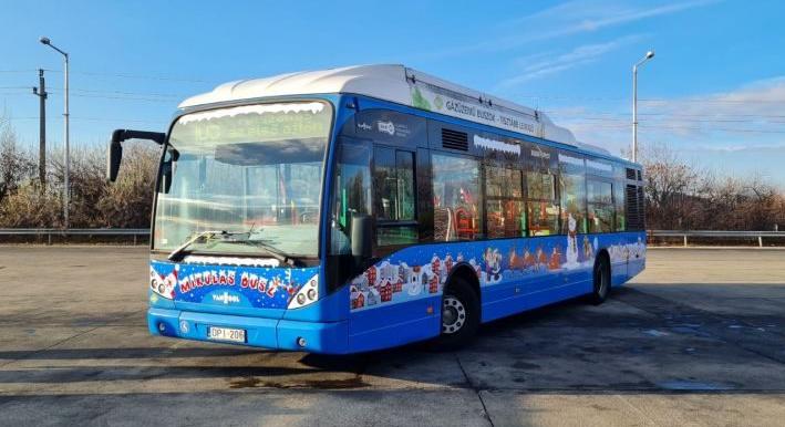 Szombattól közlekedik a Mikulásbusz Budapesten