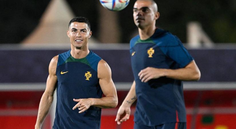 Vb 2022: Ronaldo kihagyta az edzést – „nélküle is jó a csapat”