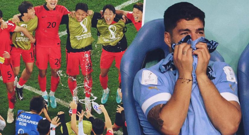 Képek: a dél-koreaiak 10 percig együtt izgultak; Suáreznél eltört a mécses