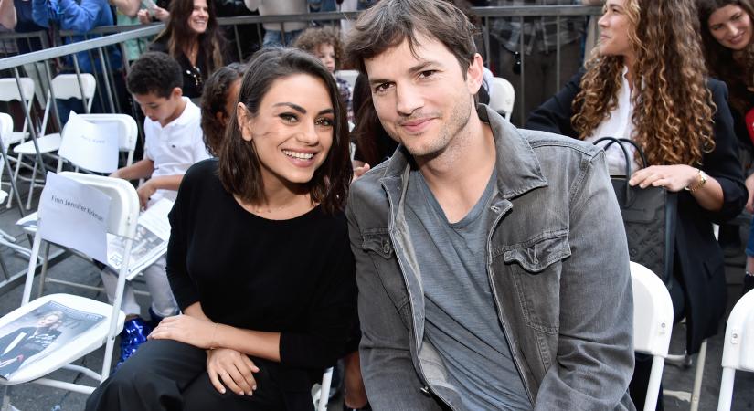 Mila Kunis smink nélkül, melegítőben flangált Ashton Kutcherrel az oldalán - Fotó