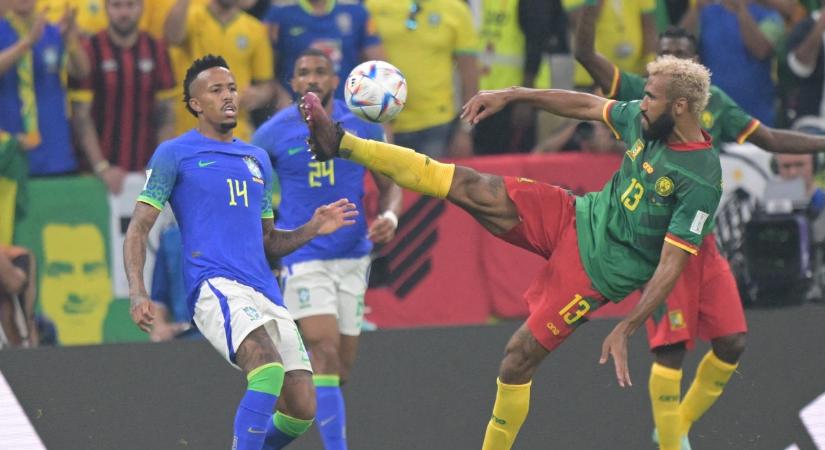 Újabb katari csoda: Kamerun megverte a végső győzelemre esélyes Brazíliát