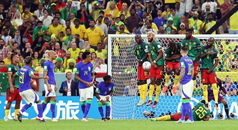 Kikapott Brazília Kameruntól
