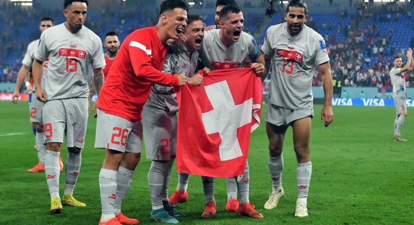 Svájc fordított Szerbia ellen, Portugália lesz az ellenfele a nyolcaddöntőben
