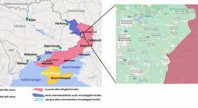 Megfordulhat a hadiszerencse Ukrajnában? - térképen a háború