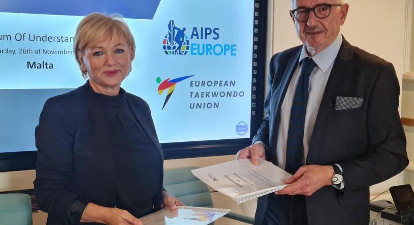 Tekvandó: az európai szövetség meghosszabbította együttműködését az AIPS-szel