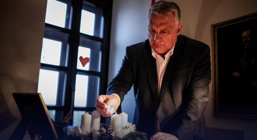 Orbán Viktor: áldott adventet kívánok!