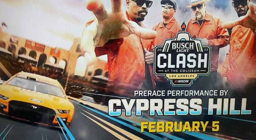 A Cypress Hill fellépésével startol el a NASCAR szezonindító fordulója