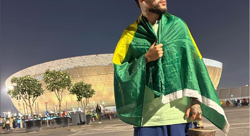 Vb 2022: a Neymar-hasonmás élvezi, hogy megtéveszti a szurkolókat Katarban