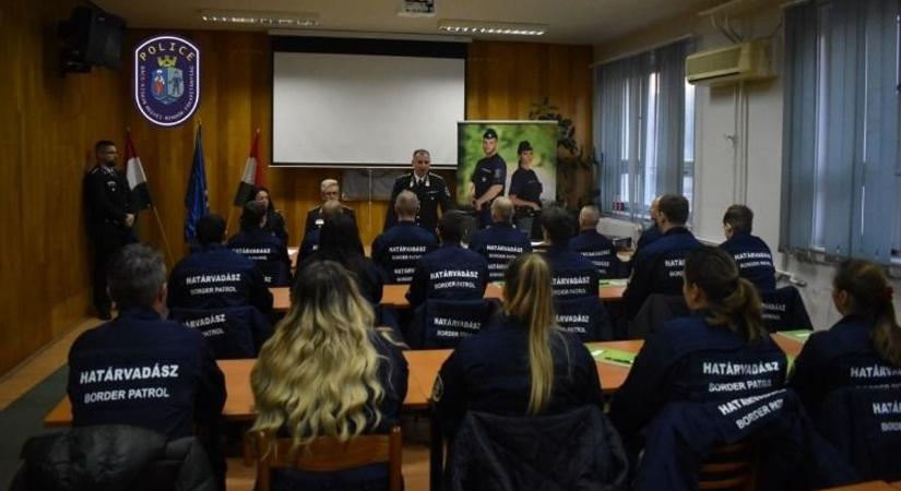 Újabb határvadászok képzése vette kezdetét Bács-Kiskunban