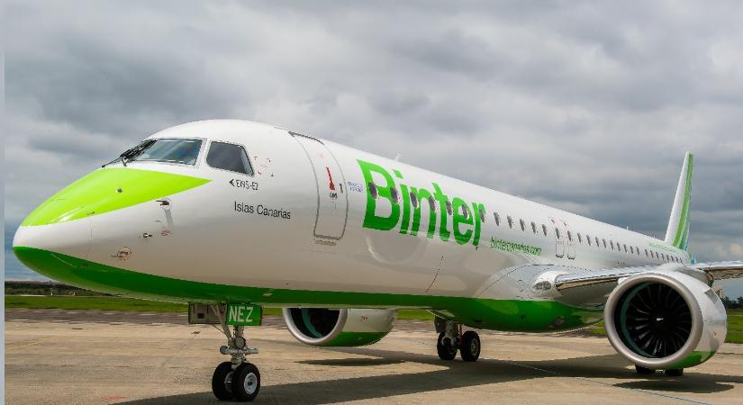 Megduplázza Embraer-flottáját a Kanári-szigetek légitársasága