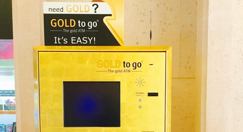 Megkezdte működését a világ első aranyérmét kiadó ATM-je