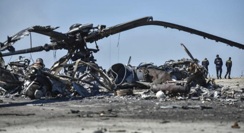 Orosz repülőteret támadtak az ukránok