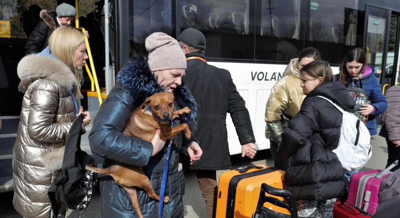 ORFK: Több mint hétezren érkeztek Ukrajnából hétfőn
