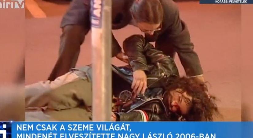 Elhunyt a gyurcsányi rendőrterrorban megvakított Nagy László