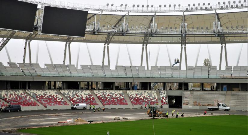 Kulisszatitkok, így épül Budapest új stadionja
