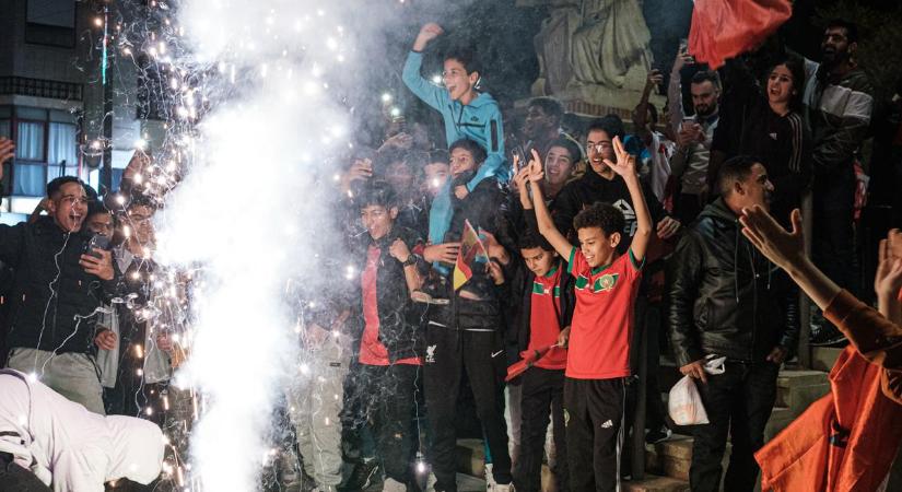 Vb 2022: az arab világ egységesen ünnepelte Marokkó negyeddöntőbe jutását