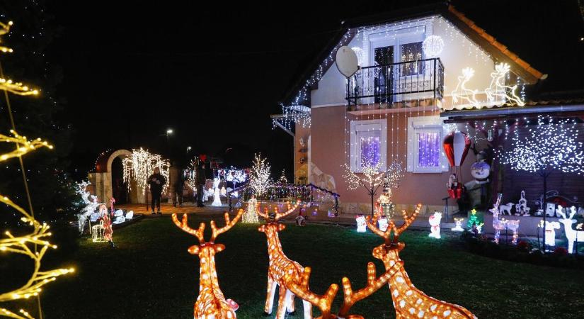 Karácsonyi csodaház Körmenden, aminek már közel tíz éves hagyománya van - rengeteg fotó