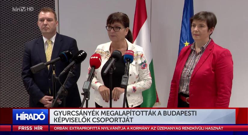 Gyurcsányék megalapították a Budapesti Képviselők Csoportját