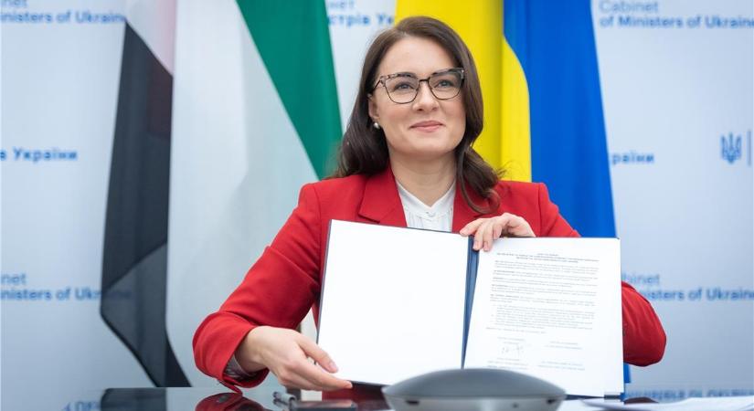 Ukrajna és az Egyesült Arab Emírségek átfogó gazdasági partnerségről kívánnak megállapodást kötni