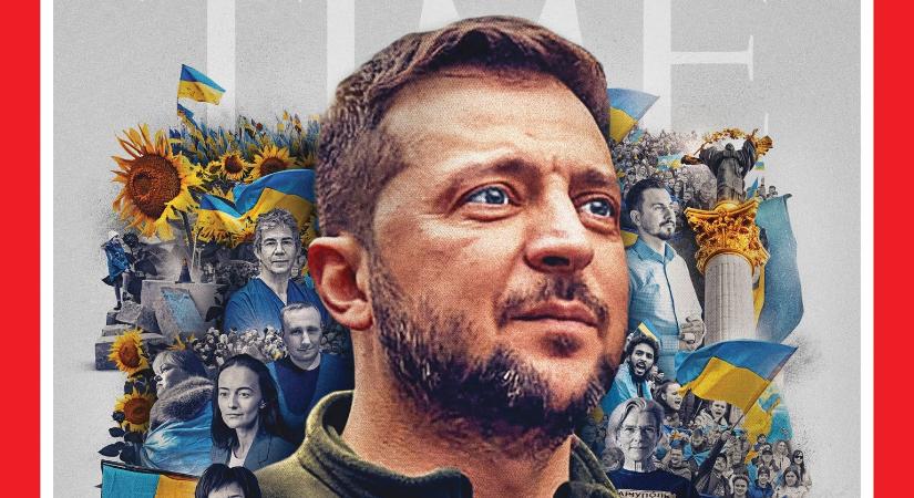 Az év embere a Time-nál: Volodimir Zelenszkij és Ukrajna lelke