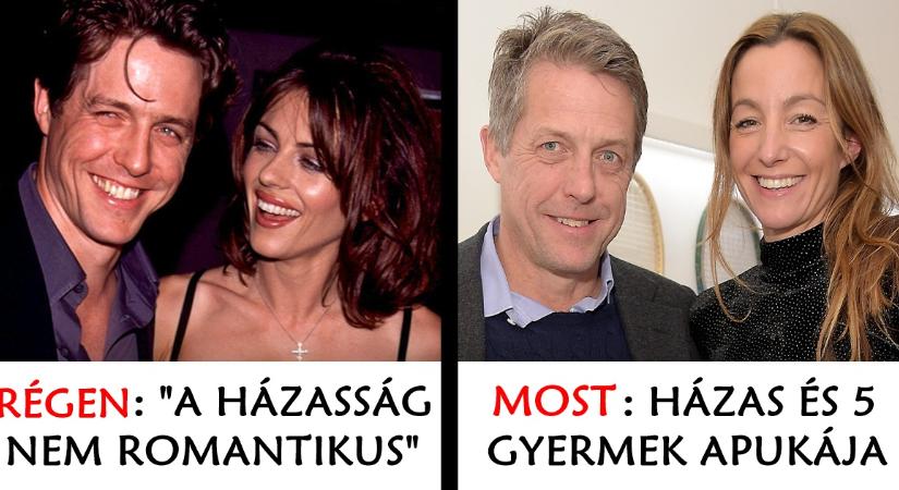 A tökéletes nő megtalálása hogyan változtatta meg Hugh Grant nézeteit a monogámiáról?