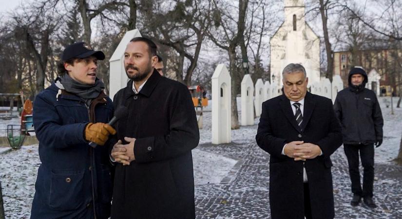 Orbán: Ember, most jövök ki a templomból