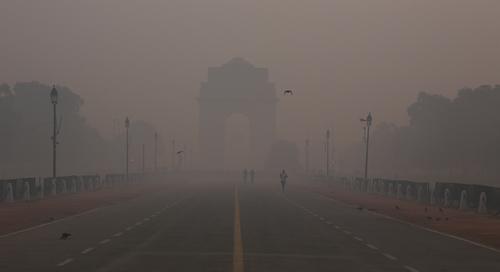 Delhi fuldoklik - a légszennyezettség mértéke kritikus