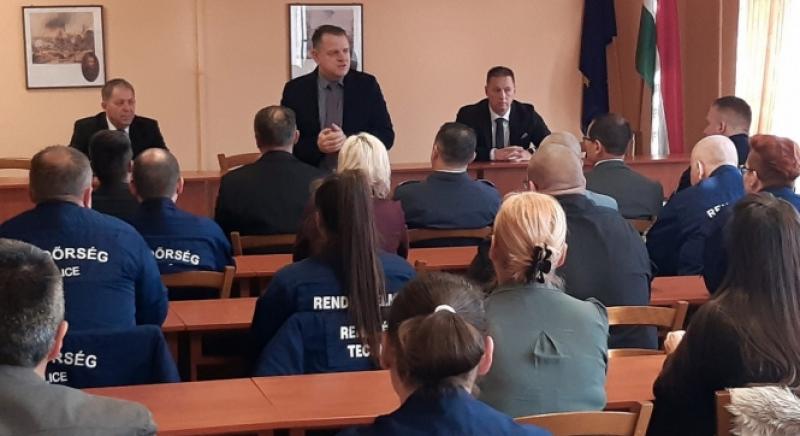 Január 1-jétől Herczeg Gábor kalocsai bűnügyi osztályvezető a Kiskőrösi Rendőrkapitányság vezetője
