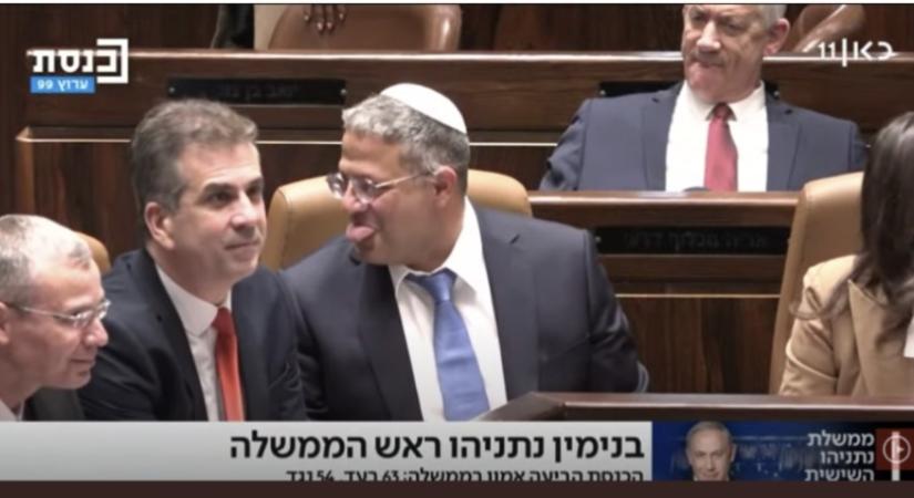 Ben Gvir első miniszteri gesztusai