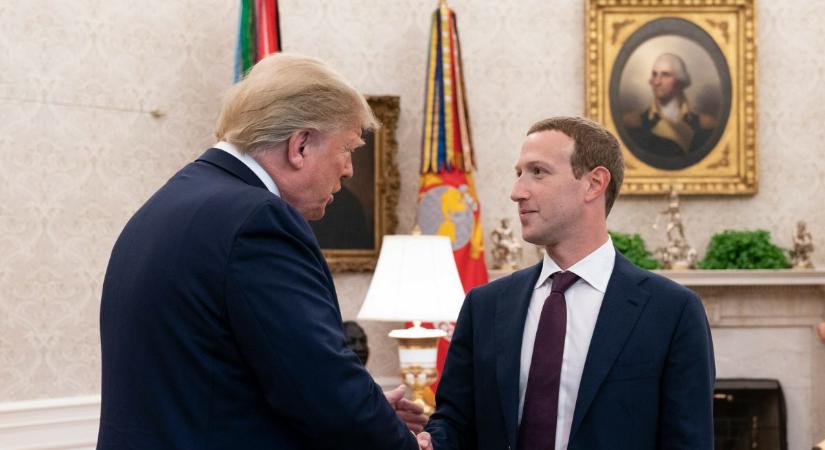 Mark Zuckerberg hamarosan amnesztiát adhat Trumpnak